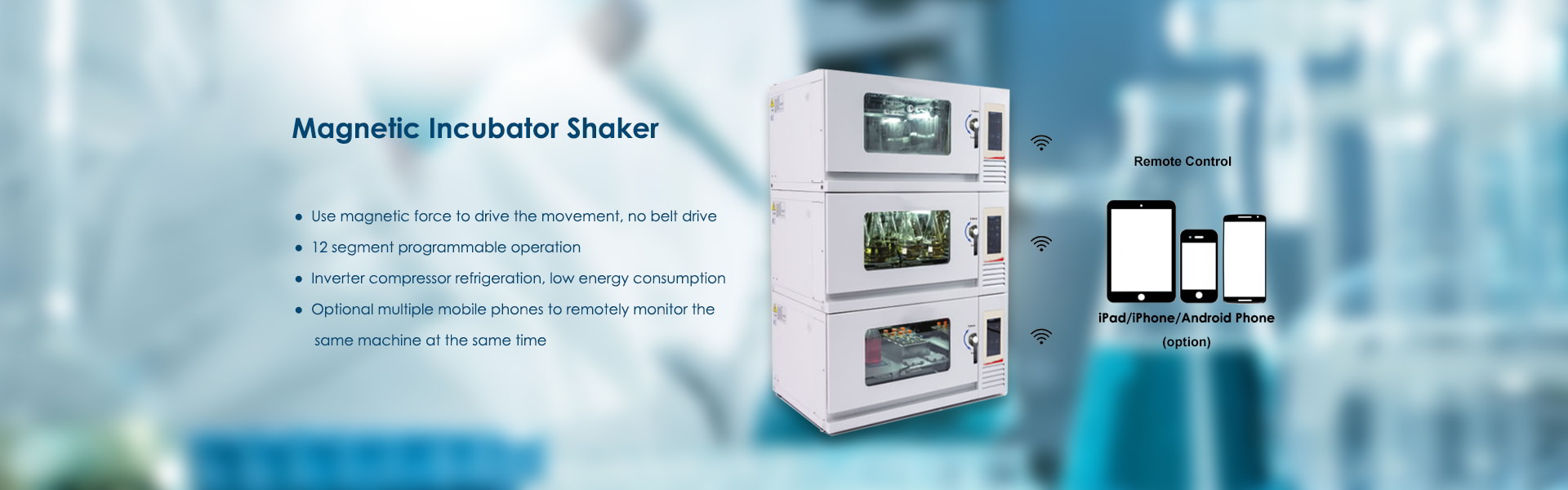 banner of magnetic incubator shaker