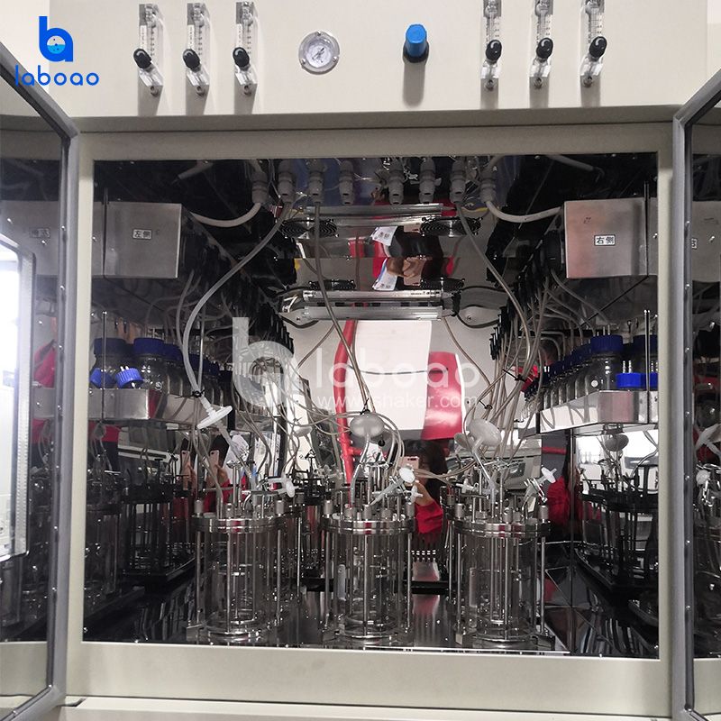 High-throughput Bioreactor Incubator Shaker